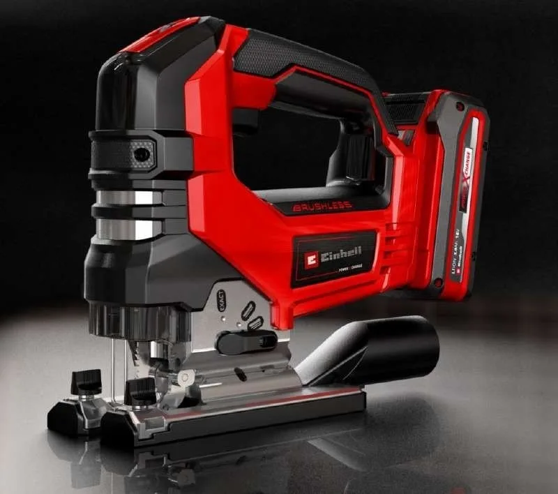 Акумуляторний лобзик Einhell Professional TP-JS 18/135 Li BL - Solo PXC 18В 3500об/хв з плавним пуском та ходом 26мм.