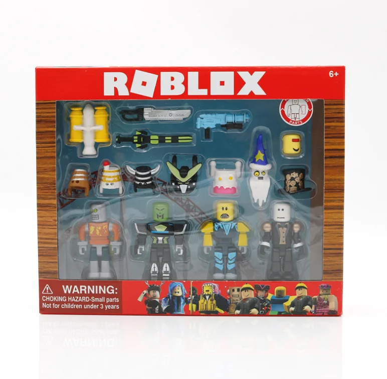 Набор игровых фигурок Roblox 4 шт 25,5х20,8х6 см пластик разные цвета