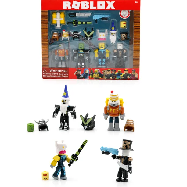 Набор игровых фигурок Roblox 4 шт 25,5х20,8х6 см пластик разные цвета