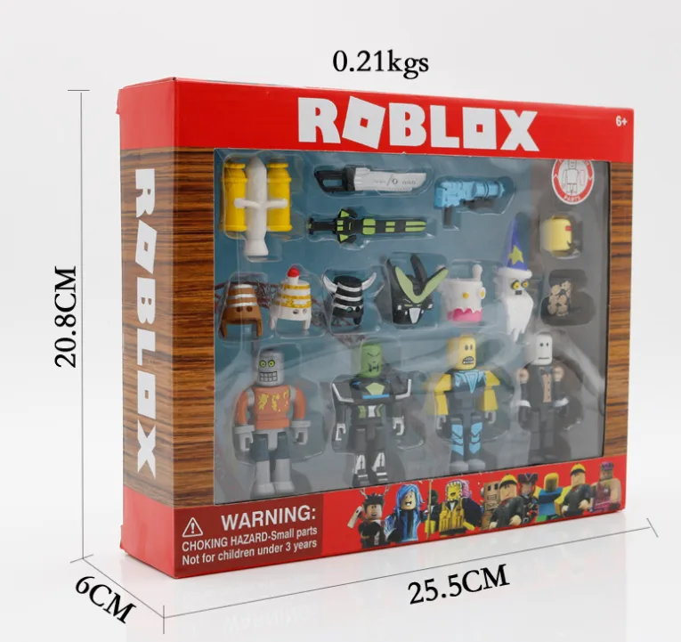 Набор игровых фигурок Roblox 4 шт 25,5х20,8х6 см пластик разные цвета