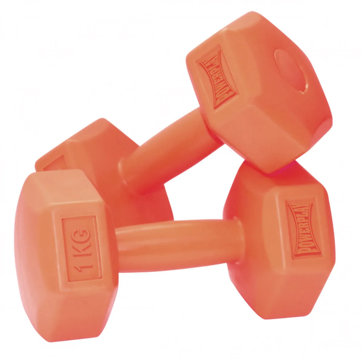Гантели Active Point композитные 2 кг Оранжевые