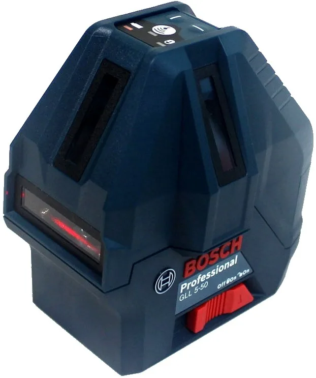Лазерний рівень Bosch Professional GLL 3-15X до 15м ±0.2мм/м з зеленим променем, 1 точка вертикалі.