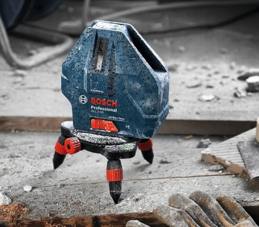 Лазерний рівень Bosch Professional GLL 3-15X до 15м ±0.2мм/м з зеленим променем, 1 точка вертикалі.