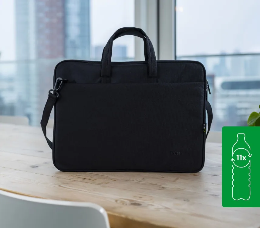 Сумка Trust Bologna 16" Eco, черная