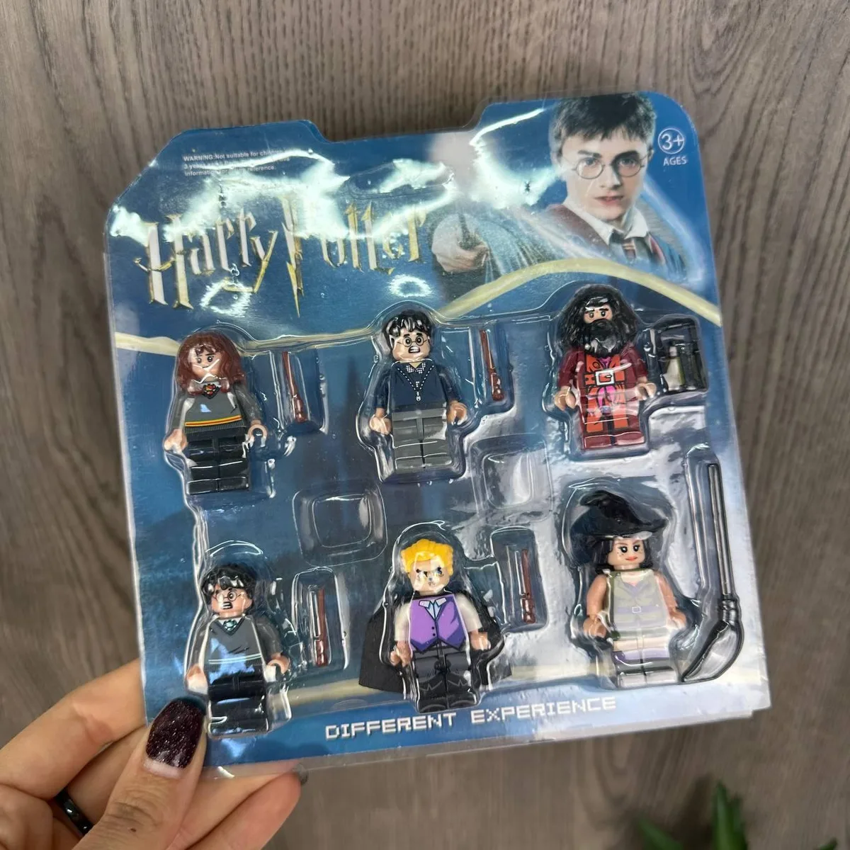 Набір фігурок Harry Potter 6 шт пластик 18х17,2 см різні кольори