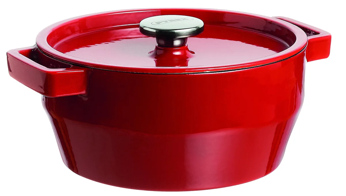 Каструля Pyrex Чавун 6,8 л 28 см Червона