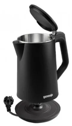 Электрочайник Gorenje металлический 1,5 л черный 2200 Вт