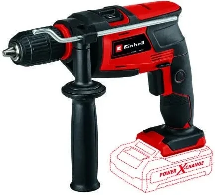 Акумуляторний ударний дриль Einhell PXC TC-ID 18 Li-Solo, 18В, 13мм, 2600 об/хв, 1.6 кг, без батареї та зарядного пристрою.