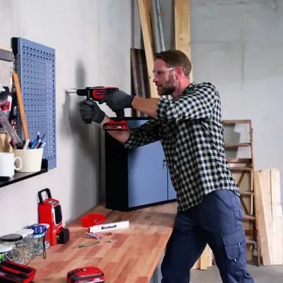 Аккумуляторная ударная дрель Einhell PXC TC-ID 18 Li-Solo, 18В, 13мм, 2600 об/мин, 16 кг, без батареи и зарядного устройства
