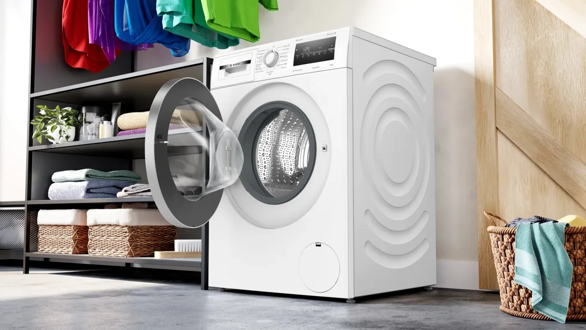 Пральна машина Bosch фронтальна 8 кг A 1200 об/хв біла
