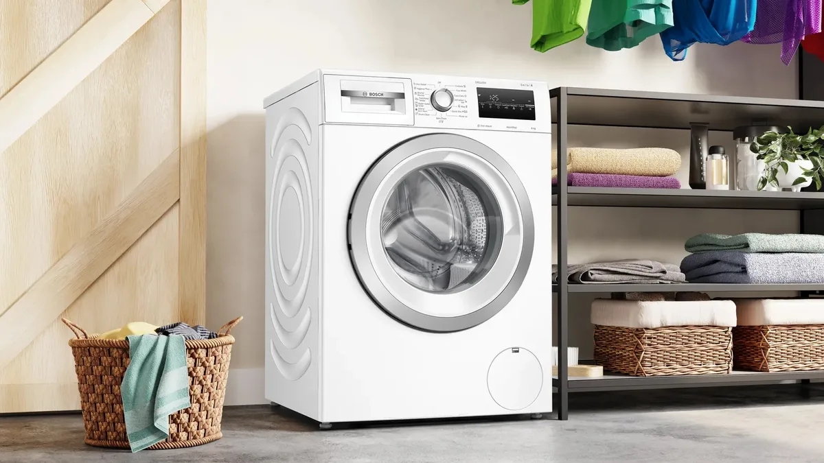 Пральна машина Bosch фронтальна 8 кг A 1200 об/хв біла