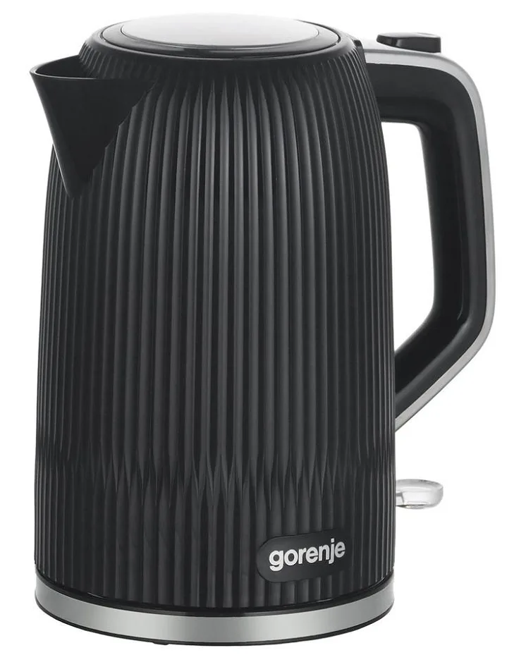 Електрочайник Gorenje 1,7 л пластик чорний 2200 Вт