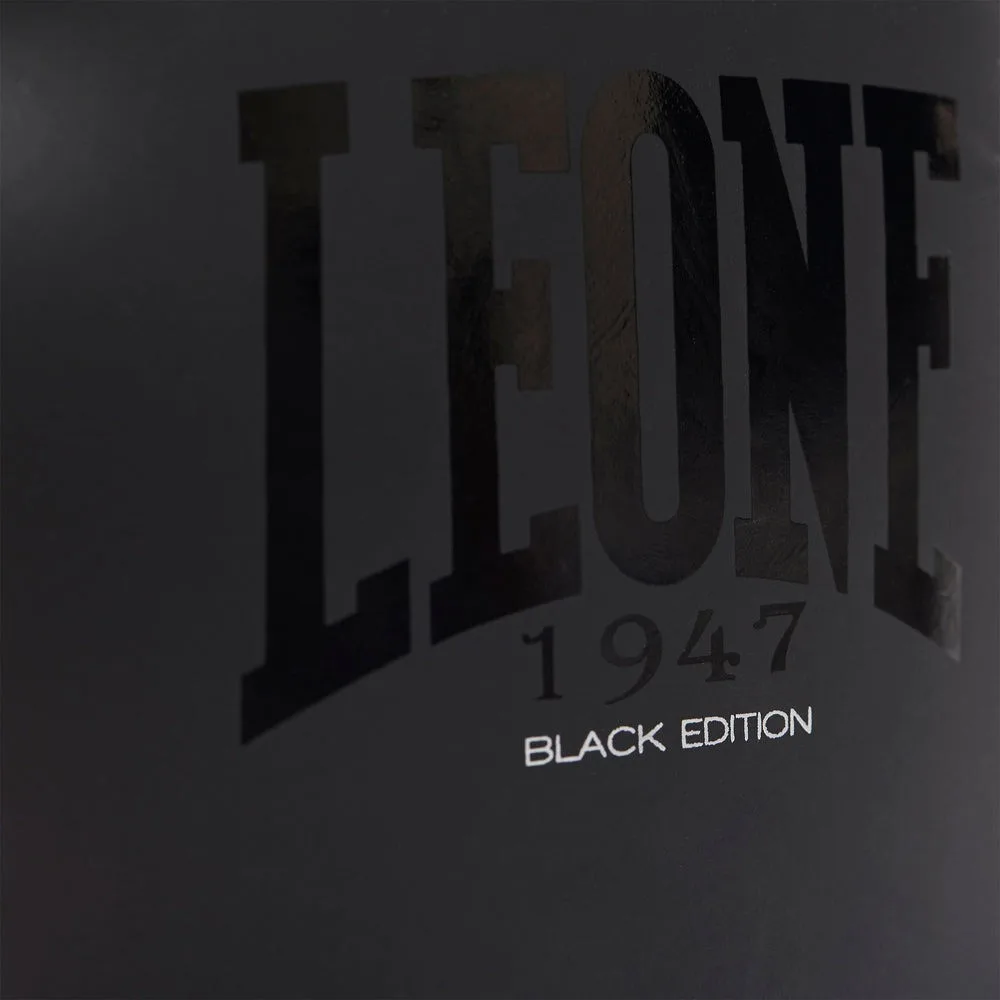 Боксерские перчатки Leone искусственная кожа 14 унций черные