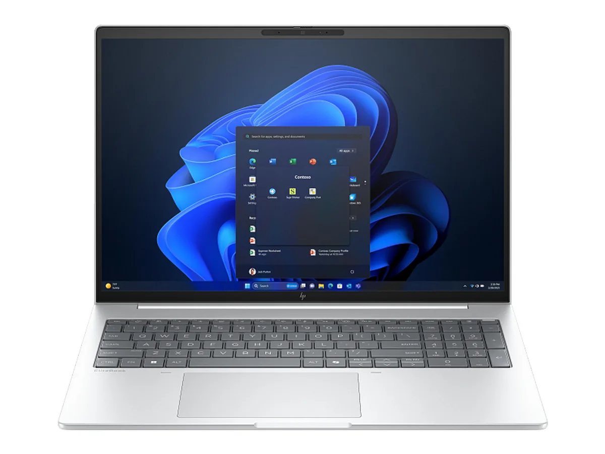 Ноутбук HP 16 дюймів сріблястий SSD 1 ТБ 32 ГБ Intel Core Ultra 5