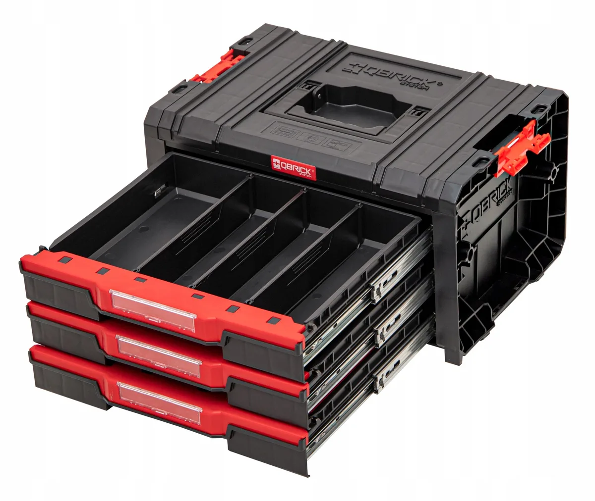 Ящик для інструментів Qbrick пластик 460х320х260 мм чорний