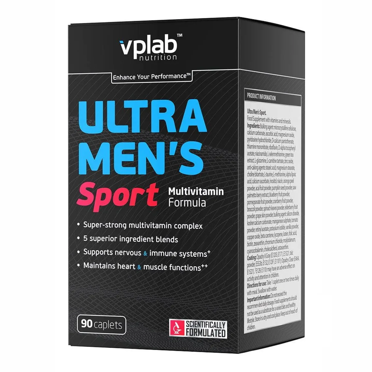 Мультивитаминный комплекс VPLab Ultra Men's Sport 90 капсул