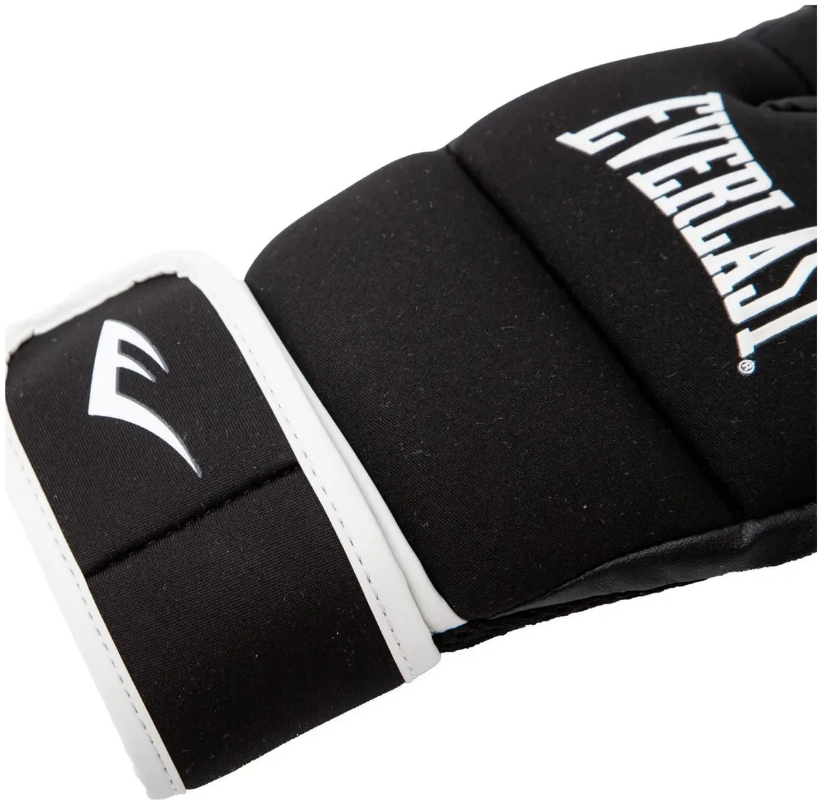 Рукавички Everlast синтетична шкіра L/XL чорні унісекс для кікбоксингу