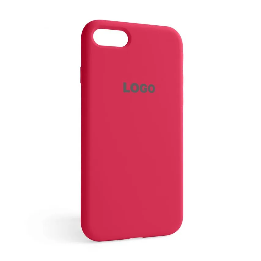 Чохол Silicone Case для Apple iPhone силіконовий червоний