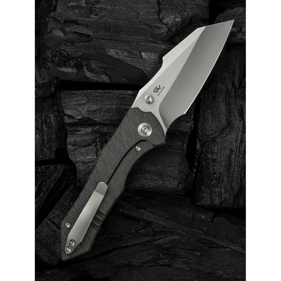 Складаний ніж Weknife CPM 20CV 207 мм Темно-сірий Титан 6AL4V