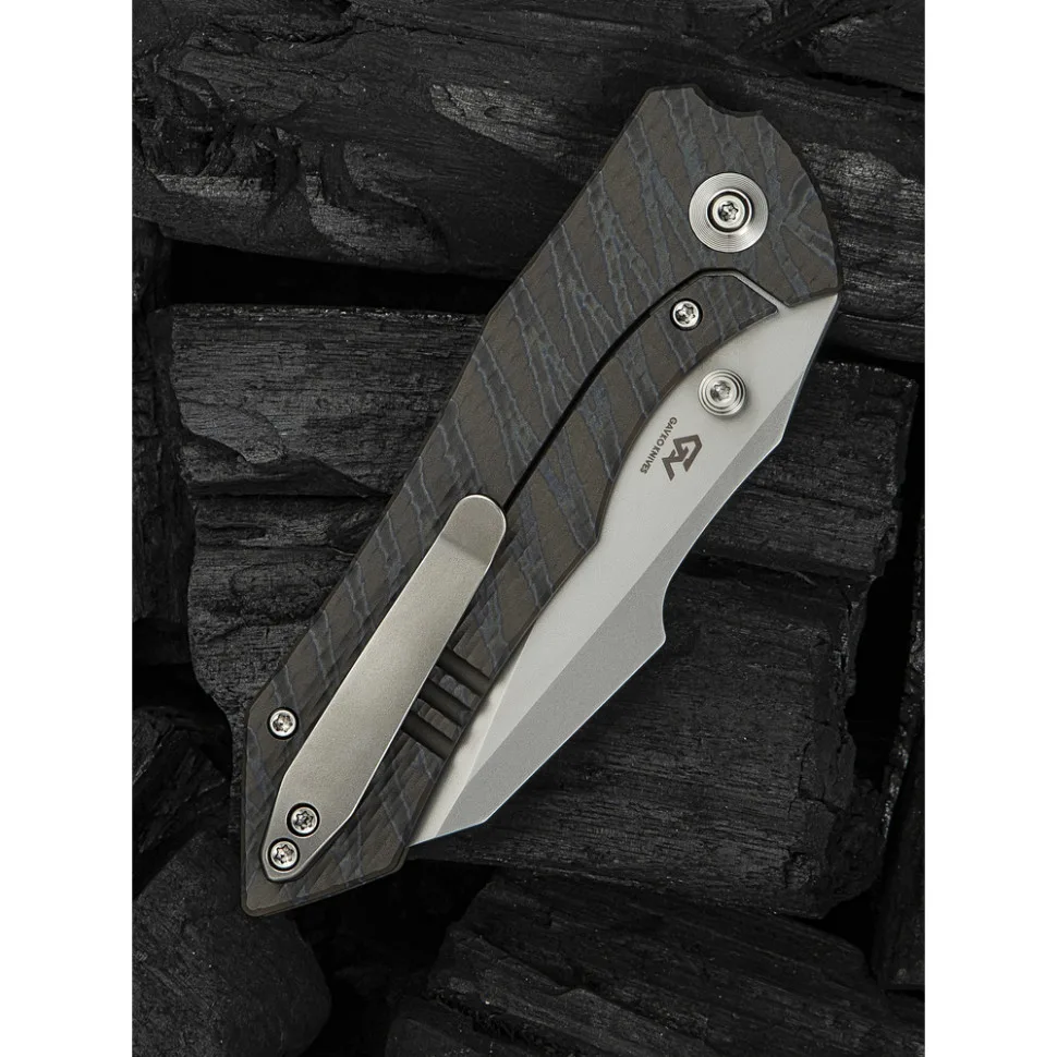 Складаний ніж Weknife CPM 20CV 207 мм Темно-сірий Титан 6AL4V