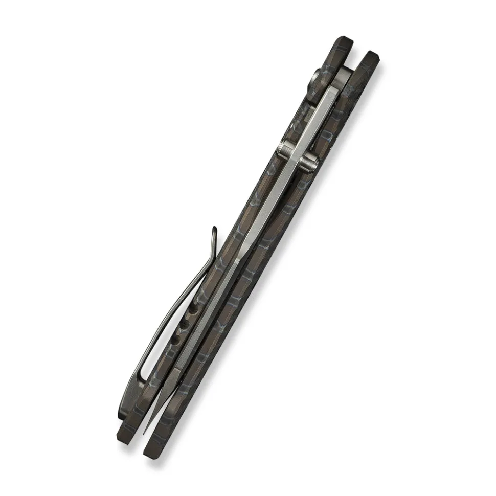 Складаний ніж Weknife CPM 20CV 207 мм Темно-сірий Титан 6AL4V
