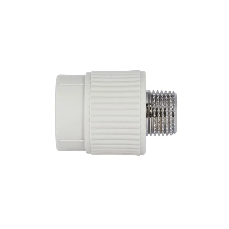 Муфта PPR 25x1/2" Серая Латунь