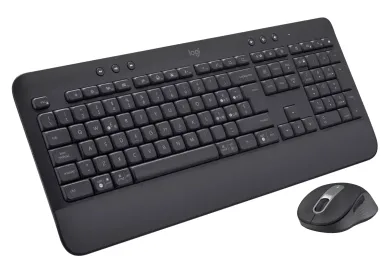 Клавіатура і миша Logitech Бездротовий чорний комплект