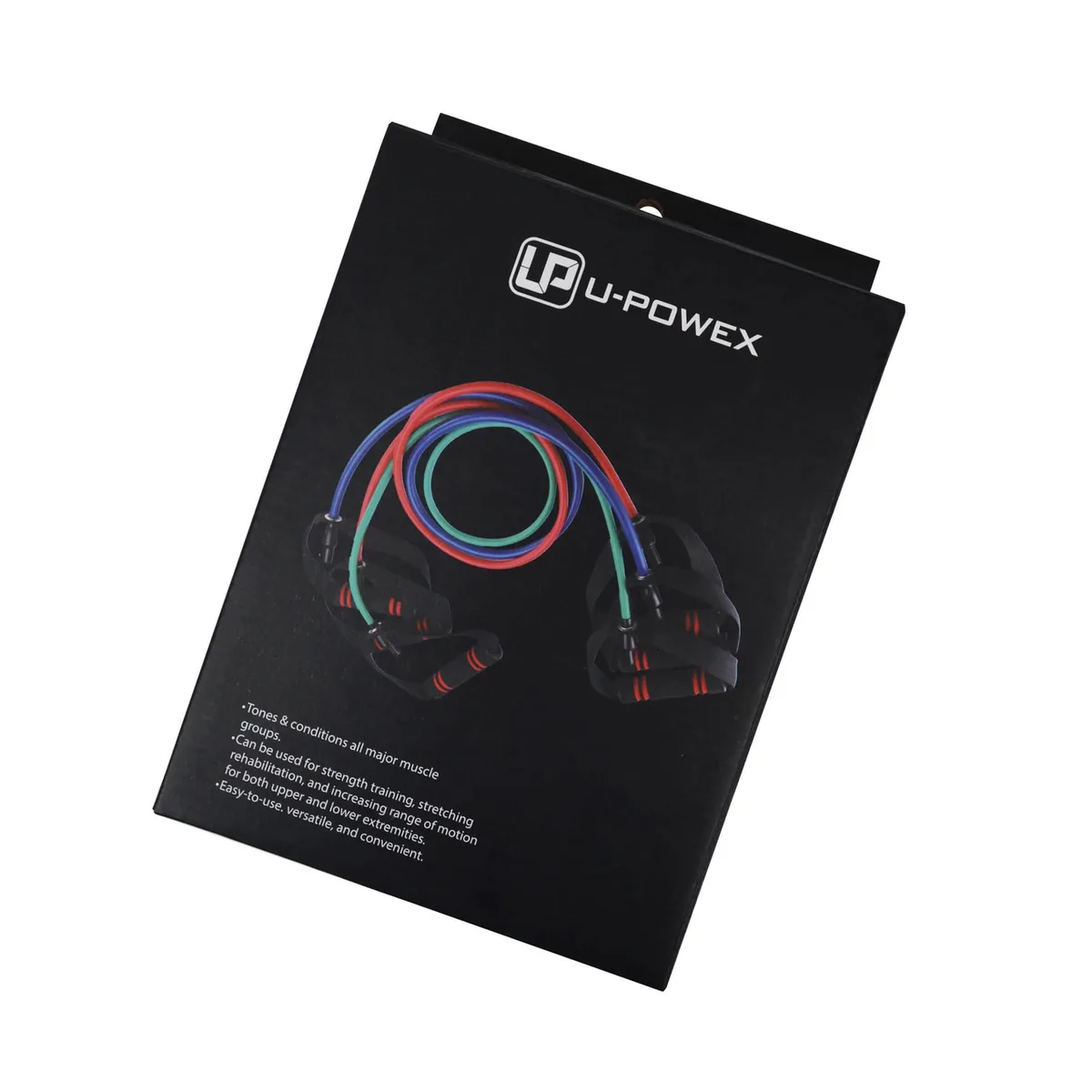 Трубчастий еспандер U-Powex латексний 20LB 9 кг зелений