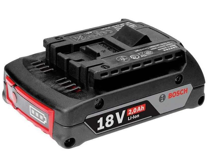 Акумулятор Bosch Professional 18В 2.0А·год вагою 0.4кг