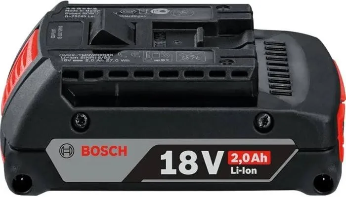 Акумулятор Bosch Professional 18В 2.0А·год вагою 0.4кг
