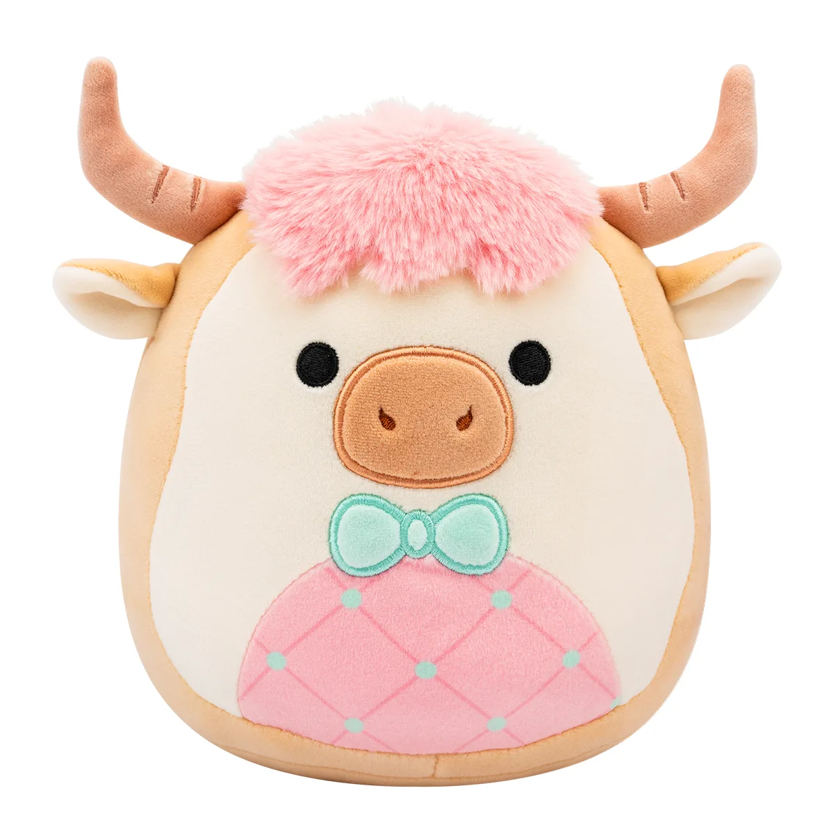 М'яка іграшка Squishmallows поліестер 19 см корівка