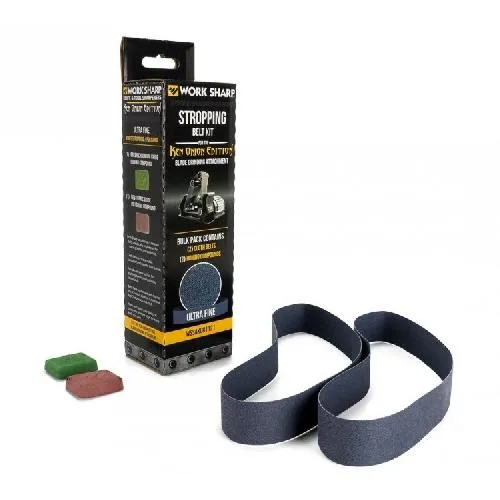 Work Sharp 2 тканинних ременя 25х5 см зелена паста chromium oxide червона паста ferric oxide