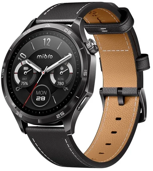 Смарт-годинник Mibro AMOLED 46 мм темний метал 1,43" 5 ATM Bluetooth 5.3