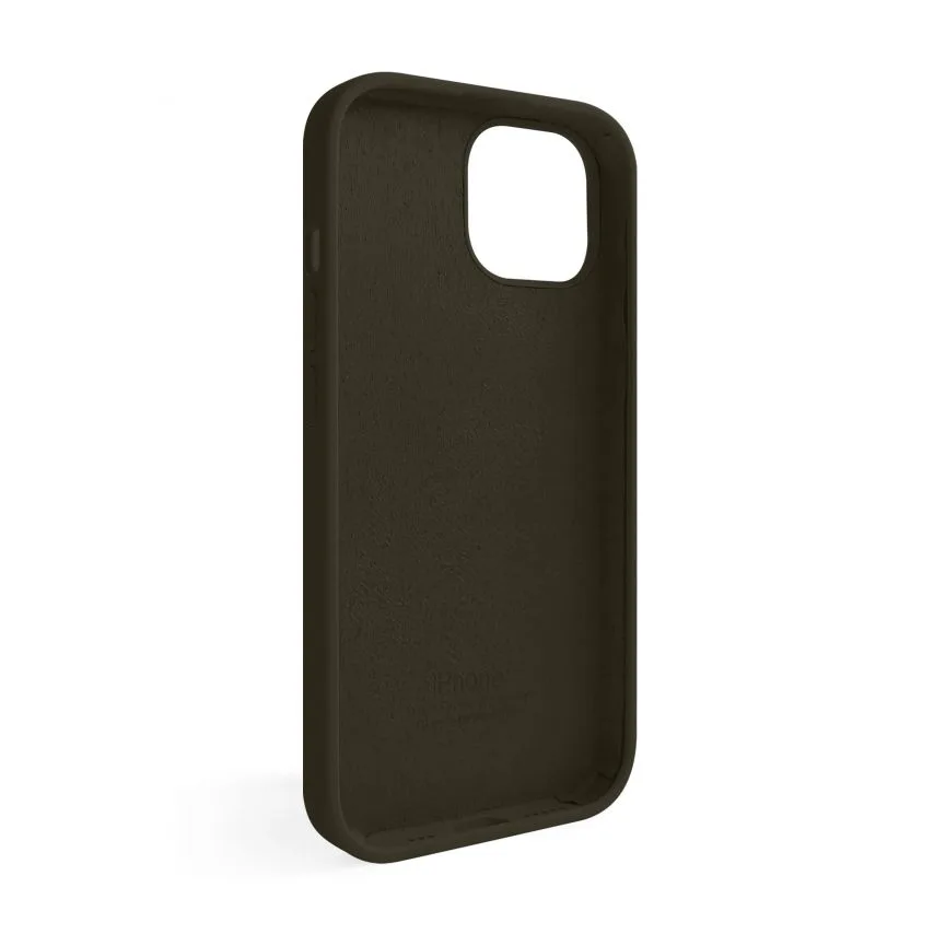 Чохол Silicone Case для Apple iPhone 15 силіконовий зелений