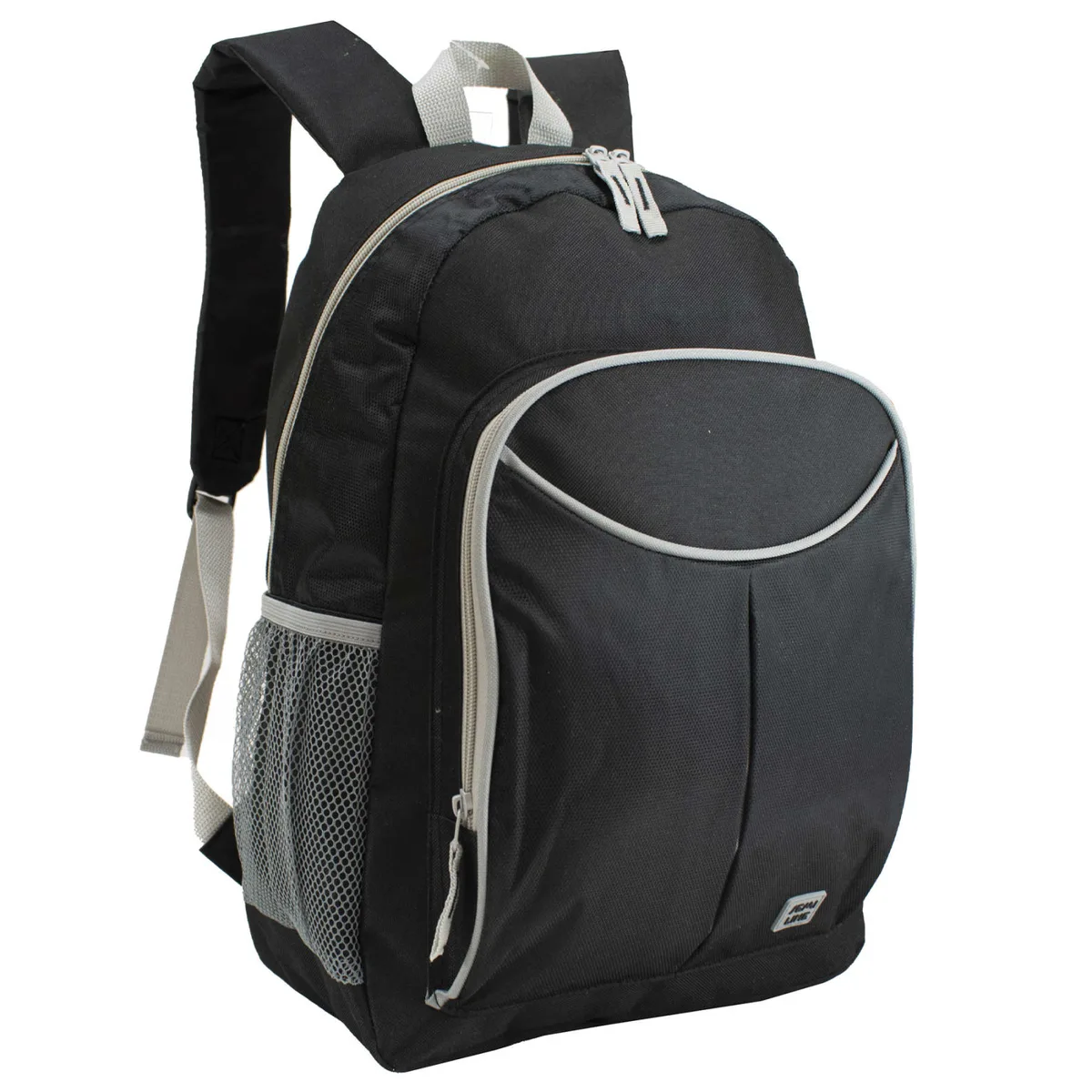 Рюкзак міський 600D Polyester 20 л Чорний/Сірий