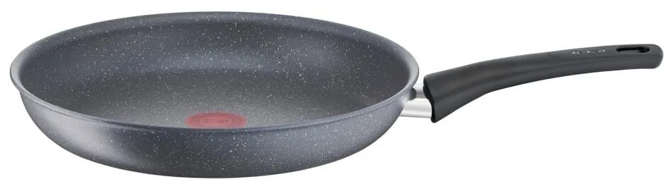 Сковорода Tefal Healthy Chef, 26 см, алюмінієва, з бакелітовою ручкою, сірого кольору.