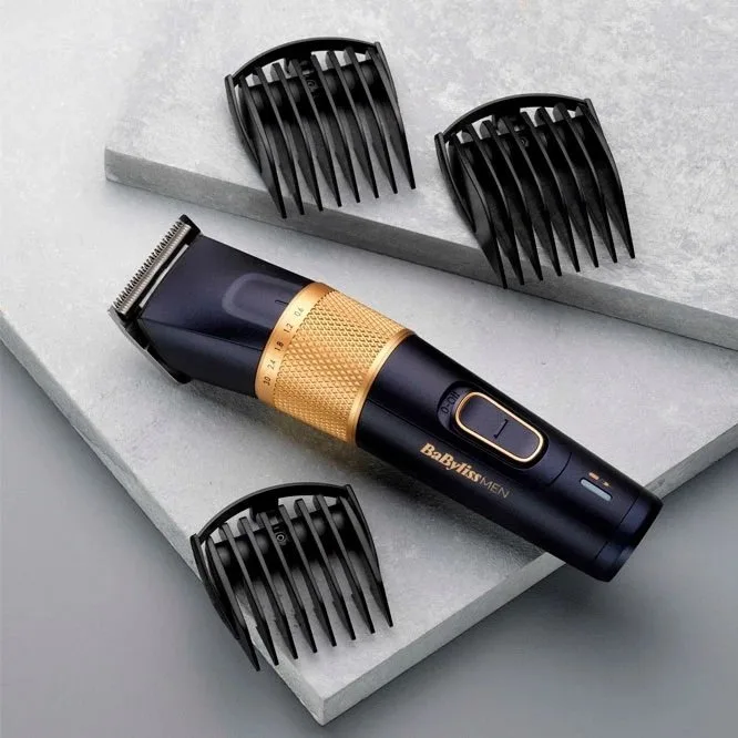 Машинка для стриження BaByliss сталь 8 насадок синя