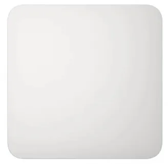 Кнопка для одноклавішного вимикача прохідного типу Ajax SoloButton 1-gang 2-way for LightSwitch, Jeweler, бездротовий, білий