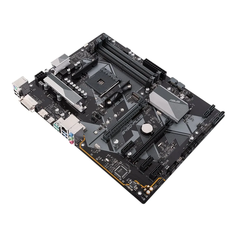 Материнcька плата ASUS PRIME B450-PLUS sAM4 B450 2xDDR4 HDMI DVI ATX
