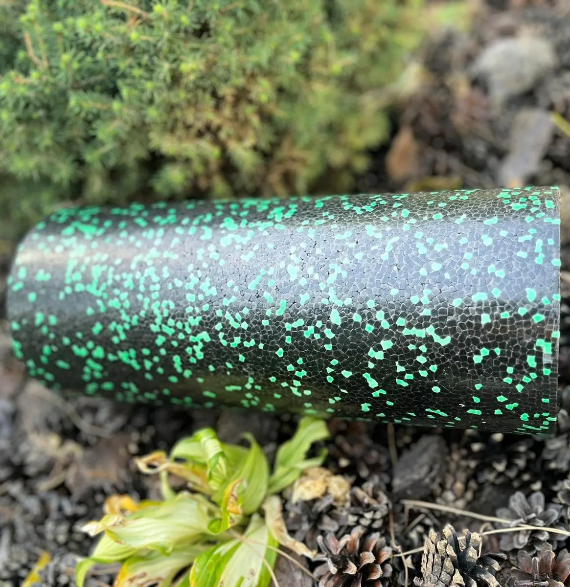 Массажный ролик Active Point EPP 33х14 см Зеленый