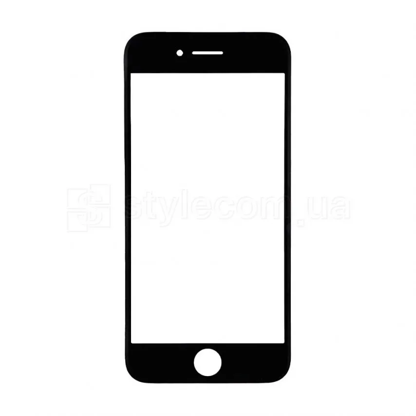 Скло для переклеювання Apple iPhone 7 з рамкою чорне Original Quality