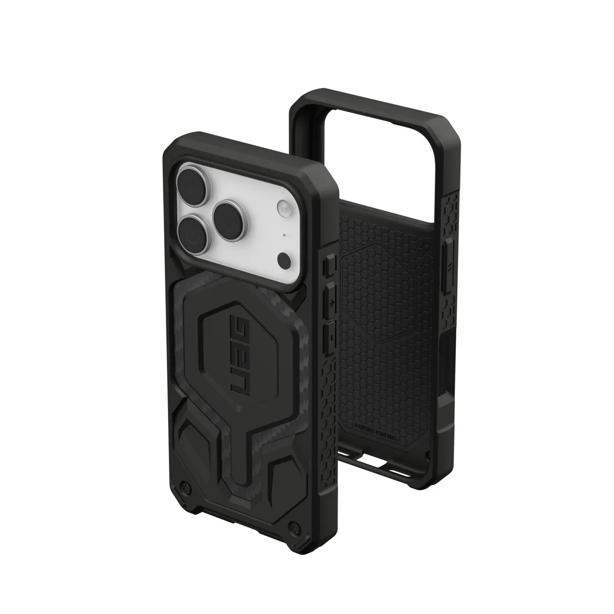 Чохол UAG для iPhone 17 Pro, Monarch Pro MagSafe, Carbon Fiber