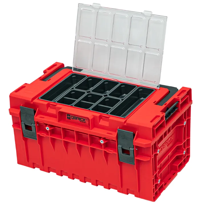 Ящик для інструментів Qbrick пластик 585х385х245 мм червоний