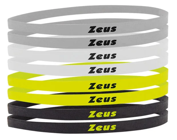 Пов'язка на голову Zeus 60% нейлон 8 шт сірий білий жовтий чорний унісекс