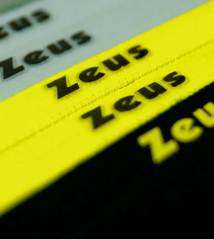 Пов'язка на голову Zeus 60% нейлон 8 шт сірий білий жовтий чорний унісекс