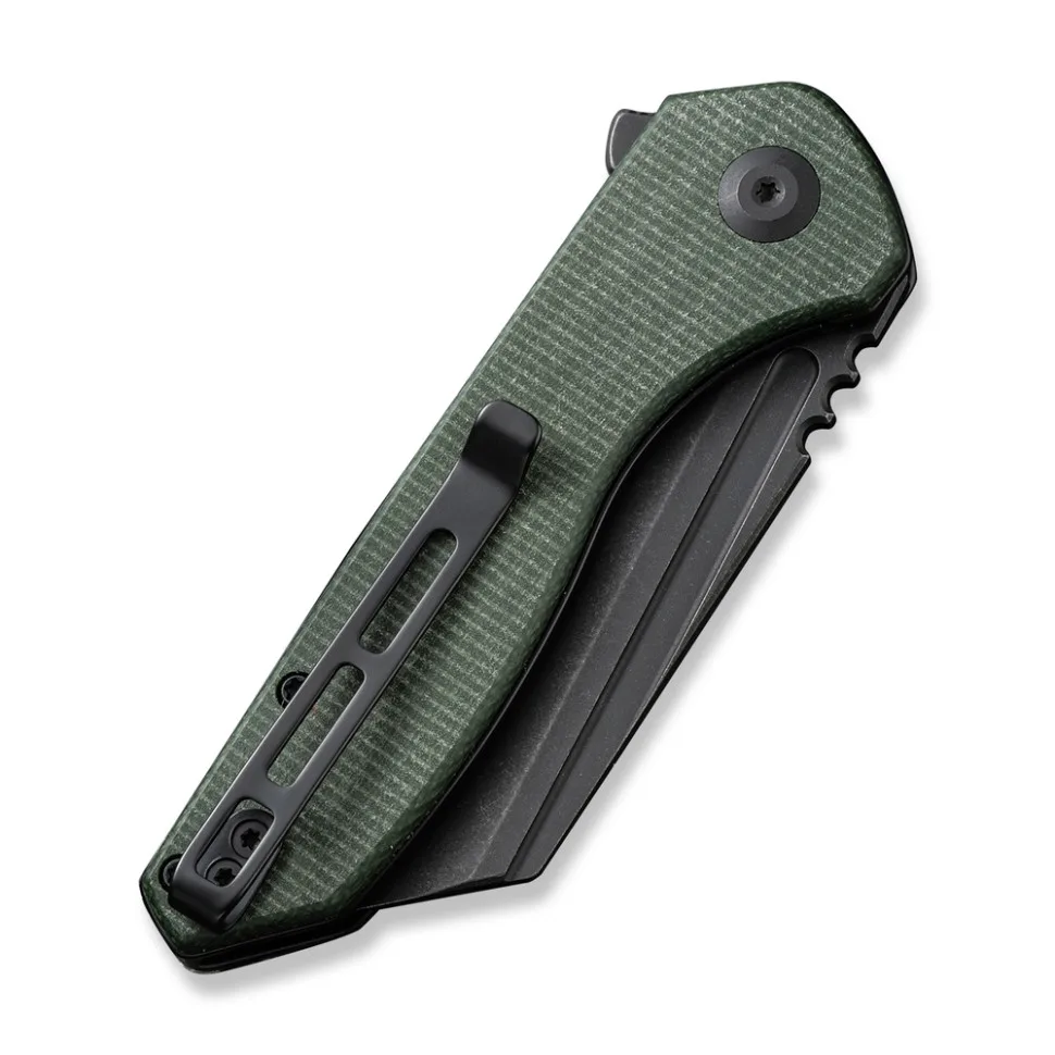 Складной нож Civivi Nitro-V 180,9 мм Темно-зеленый микарта.