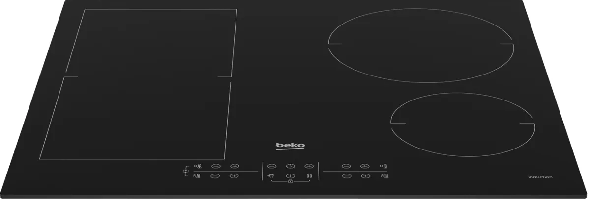 Электрическая варочная поверхность Beko Стеклокерамика 60х5,2х51 см Черная 4 конфорки