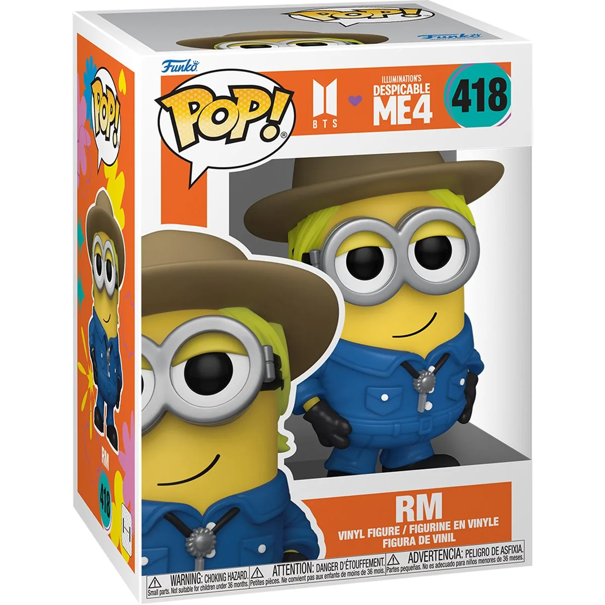 Фигурка Funko POP Rocks: Minions X BTS – RM