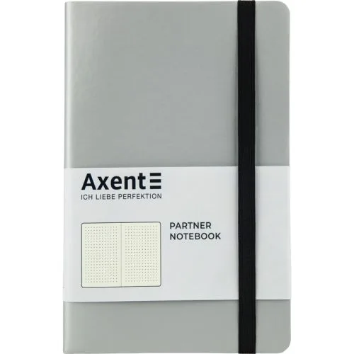 Partner Soft Axent 125х195 мм 96 аркушів точкова для записів та планування блокнот для творчості