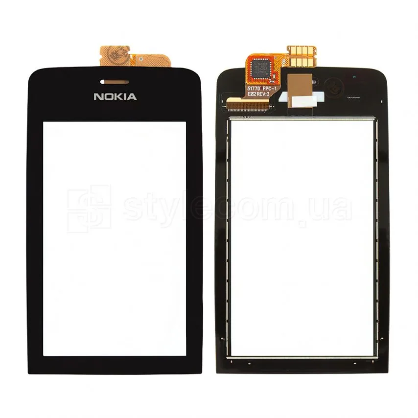 Тачскрін Nokia чорний High Quality для Asha 308 309 310